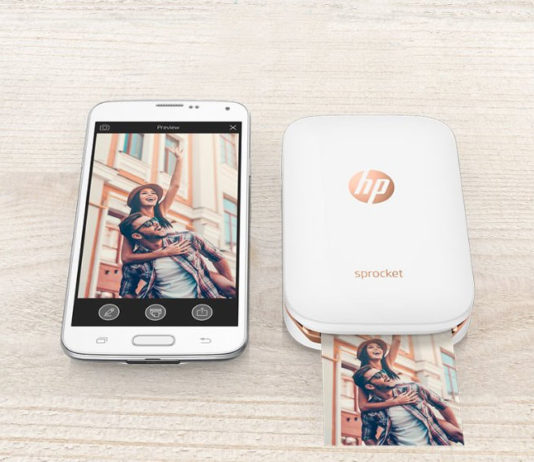 HP Portable Photo Printer Sprocket