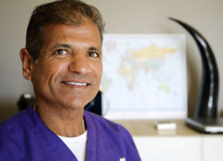 Indian American dentist