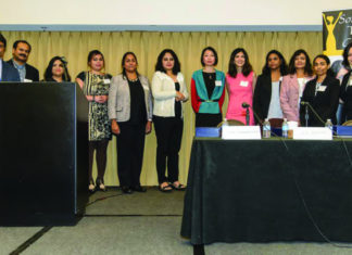 Indian American women at annual IACS conference