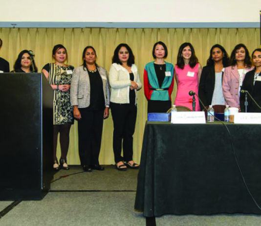Indian American women at annual IACS conference