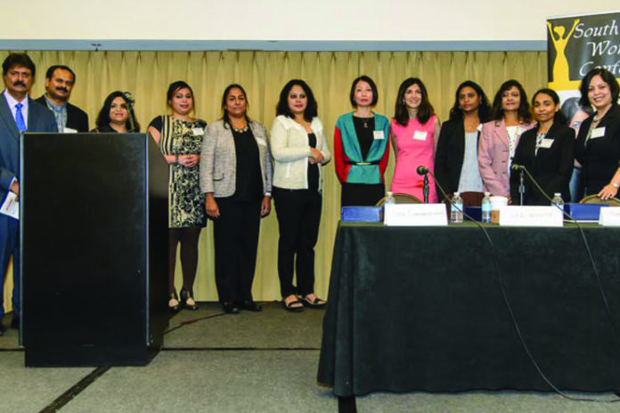 Indian American women at annual IACS conference