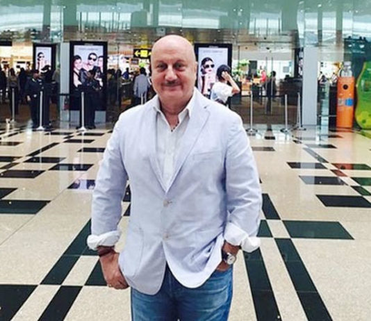 Indian actor Anupam Kher