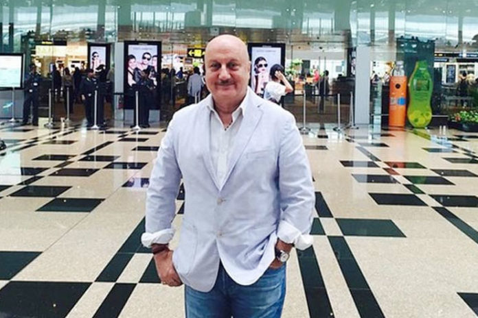 Indian actor Anupam Kher