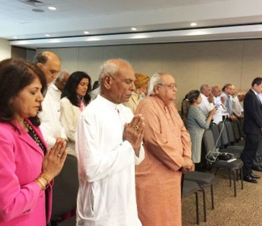 Houston pray for Amarnath Pilgrims