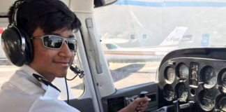 Youngest Indian pilot