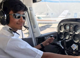 Youngest Indian pilot