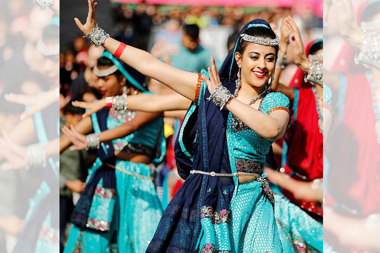 Diwali Celebration in UK: Telugus Performs Lambada Dance