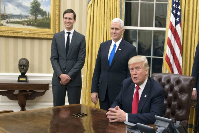 Trump felicitates two Indian-American businessmen