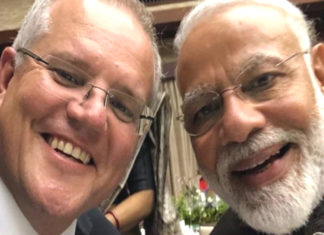 Australian PM Scott Morrison Tweets Selfie with Narendra Modi, Says 'Kithana Acha He Modi!'