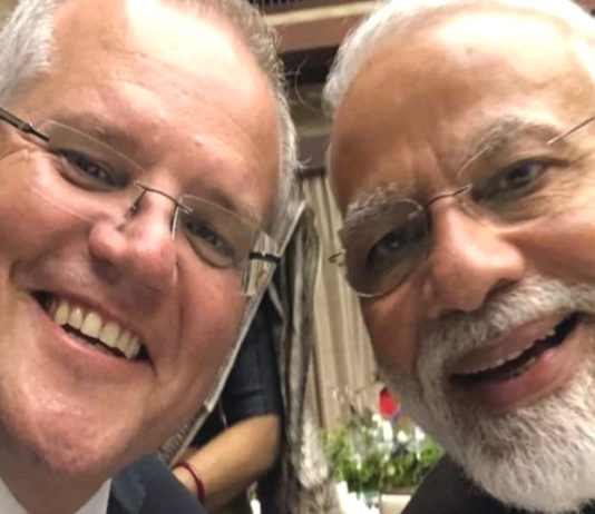 Australian PM Scott Morrison Tweets Selfie with Narendra Modi, Says 'Kithana Acha He Modi!'