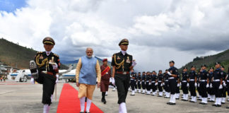 Narendra-Modi-Welcomed