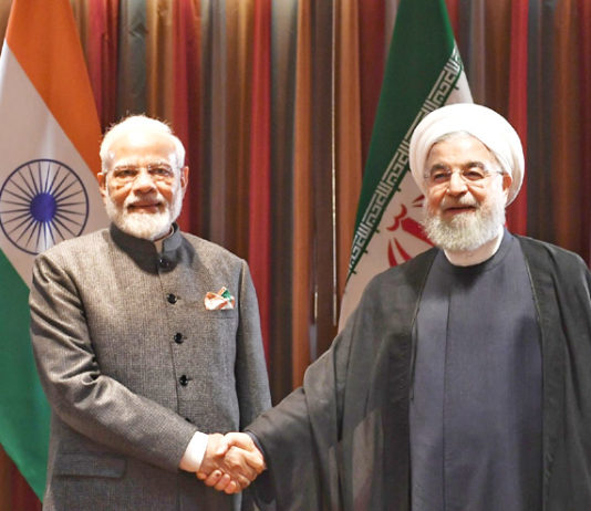 Narendra Modi Meets Iranian President