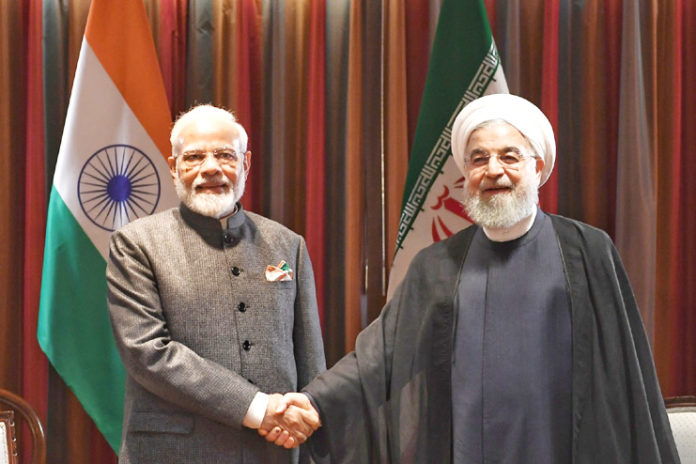 Narendra Modi Meets Iranian President