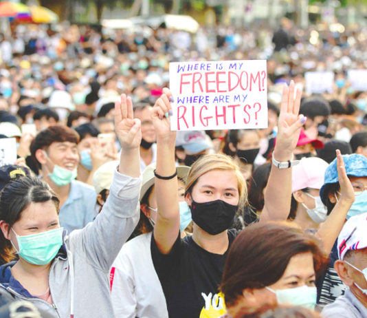 Thailand protesters are challenging Monarchy