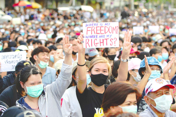 Thailand protesters are challenging Monarchy